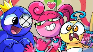 ХАГГИ ВАГГИ - МАМОЧКА ВЛЮБИЛАСЬ!   Poppy Playtime Rainbow Friends - Анимации на русском