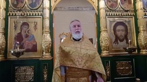 Наша цель - святость и дружба со святыми. Прот. Андрей Овчинников.