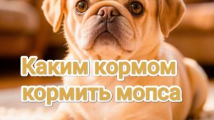 Каким кормом кормить мопса