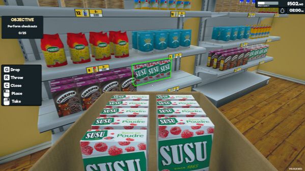 Supermarket Simulator (1 серия прохождения) смотреть онлайн