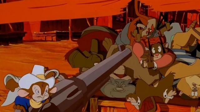 Фрагмент из фильма "Фивел отправляется на Запад" - Бой (1991) Дон Блут смотреть онлайн