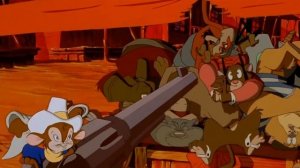 Фрагмент из фильма «Фивел отправляется на Запад» - Бой (1991) Дон Блут