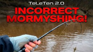 TeleTen 2.0. Неправильный мормышинг! Смотри не повторяй!!!