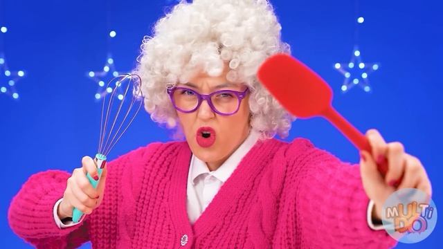 Кулинарный Челлендж# Я против Бабушки # Лайфхаки для родителей от Multi DO Challenge смотреть онлайн
