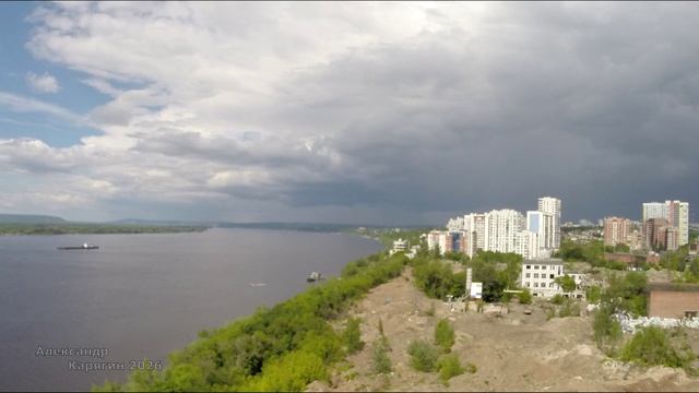 TimeLapse / 7 июня 2026 г./ река Волга и территория ЗИМ / город Самара / Samara / Russia смотреть онлайн