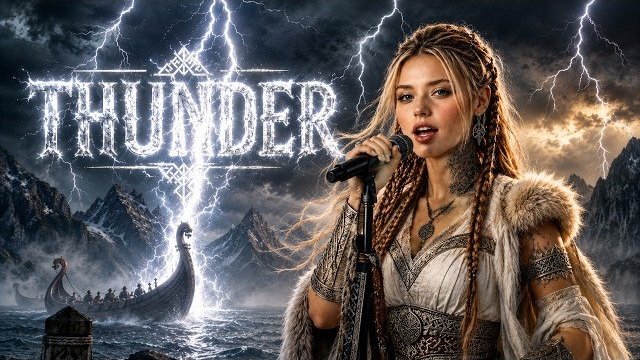 Raven Astrid - Thunder (Epic Viking Music Video) смотреть онлайн