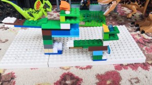 Как сделать крутого лего динозавра криолофозавра из старого конструктора🦖🦖🏗️
