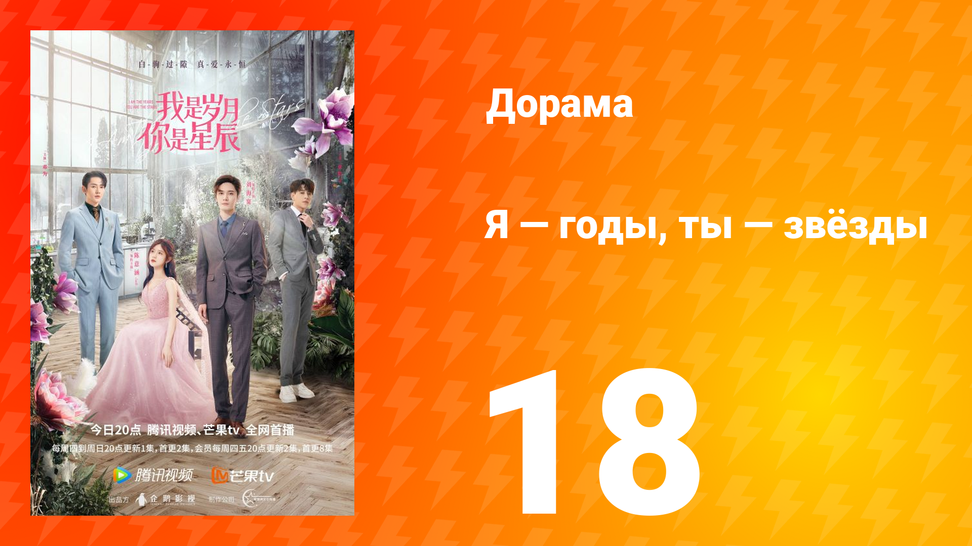Я — годы, ты — звёзды 1 сезон 18 серия