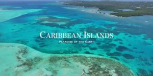 🍿 8K Caribbean Islands 🌴 | 4 Hour Drone Aerial Film of Jamaica, the Bahamas, Dominican Republic