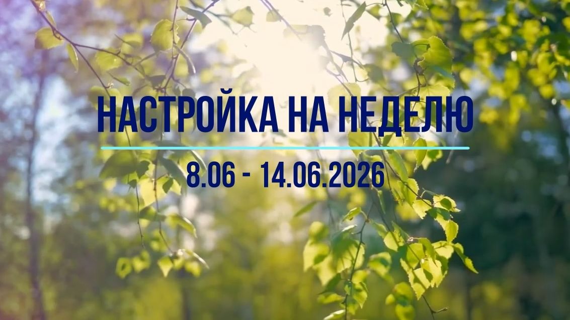 Настройка на неделю 8.06 - 14.06.2026. #инсайты #осознанность #медитация