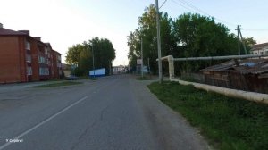 Вечерний центр поселка