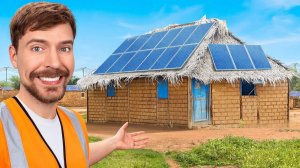 Мистер Бист на русском. Мы электрифицировали деревню в Африке. MrBeast