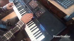 Aux Deux Magots.  Secret Service. cover Yamaha PSR SX700