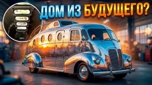 ФАНТАСТИЧЕСКИЕ МАШИНЫ, МЕХАНИЗМЫ, ИЗОБРЕТЕНИЯ, САМОДЕЛКИ И ФУТУРИСТИЧЕСКИЙ ДОМ НА КОЛЁСАХ
