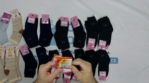 44519 Носки детские сток, 1пак, оптом