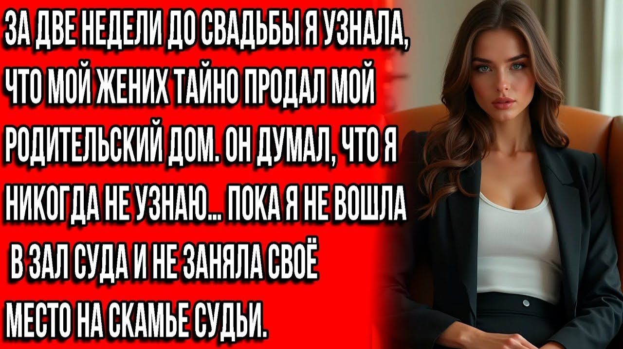 Жених тайно продал мой дом! А когда я зашла в зал суда, муженёк схватился за голову, когда увидел... смотреть онлайн