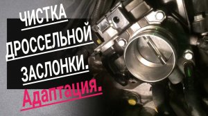 Чистка дроссельной заслонки (чистка дроссельной узла). Киа Рио 3, Хендай Солярис.