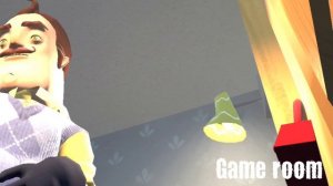 Предыстория в игре Hello Neighbor (Привет Сосед) на разных скоростях