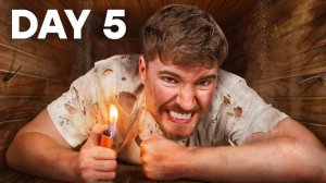Мистер Бист провел 7 дней погребенный заживо. Русский дубляж HDR MrBeast
