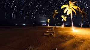 Ночное небо. Starlapse Insta360 X5