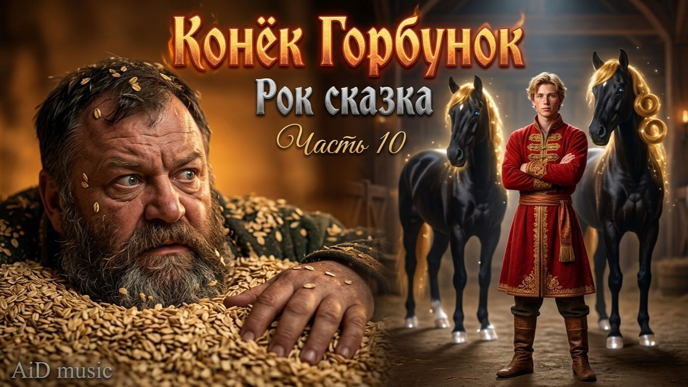 [Конёк Горбунок] - Глава 2 | Часть 10 - Спальник и Иван | П.П. Ершов | [ИИ]