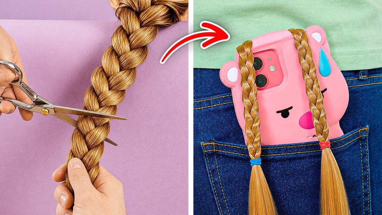 Super cute DIY phone cases ✨ Go ahead and show them off to your friends смотреть онлайн