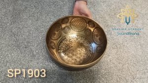 SP1903 Тибетская поющая чаша ручной работы