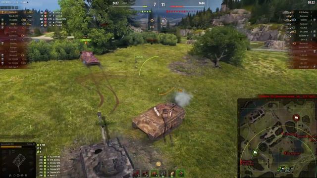 [Fermani wot] Panther mit 8,8 cm L/71 ● Вдвоём против всех — немец сделал невозможный рекорд в WOT смотреть онлайн