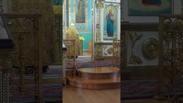 вечерняя субботняя служба в Церкви ⛪
