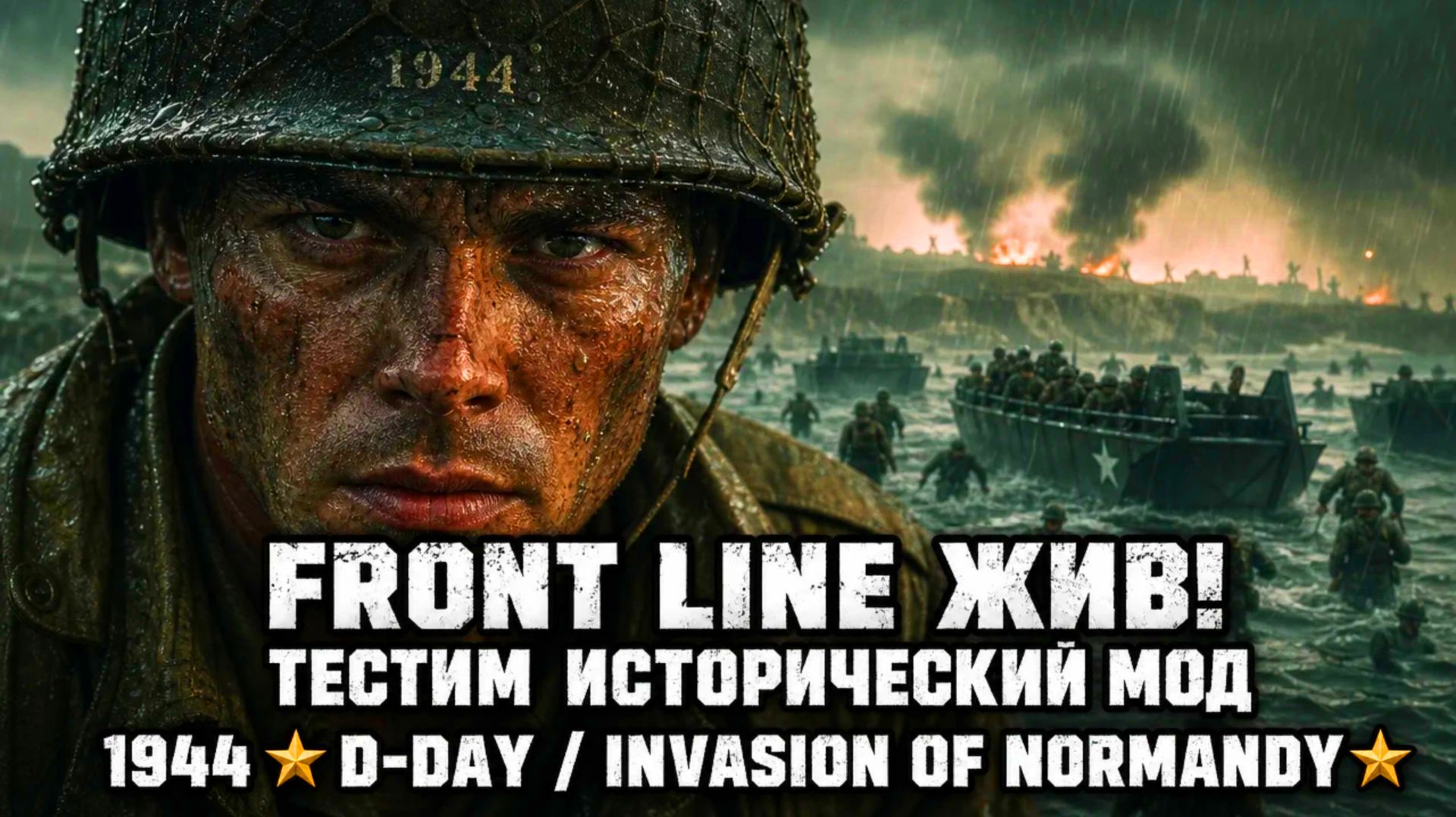 👑 FRONT LINE ЖИВ! Тестим Исторический МОД на Enlisted год 1944! ⚔️ смотреть онлайн