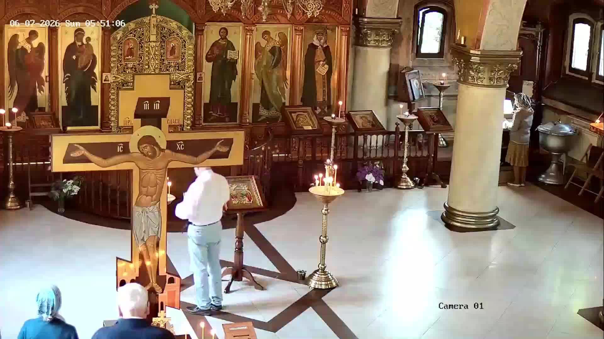 Божественная литургия. Неделя 1-я по Пятидесятнице, Всех святых 07.06.2026 смотреть онлайн