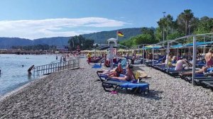 Турция. Кемер. 28 мая 2026 года. пляж отеля Ланкора.  L'Ancora Beach Hotel 4