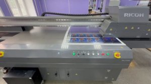 Печать на Ricoh Pro T7210 чернилами APS Unicorn