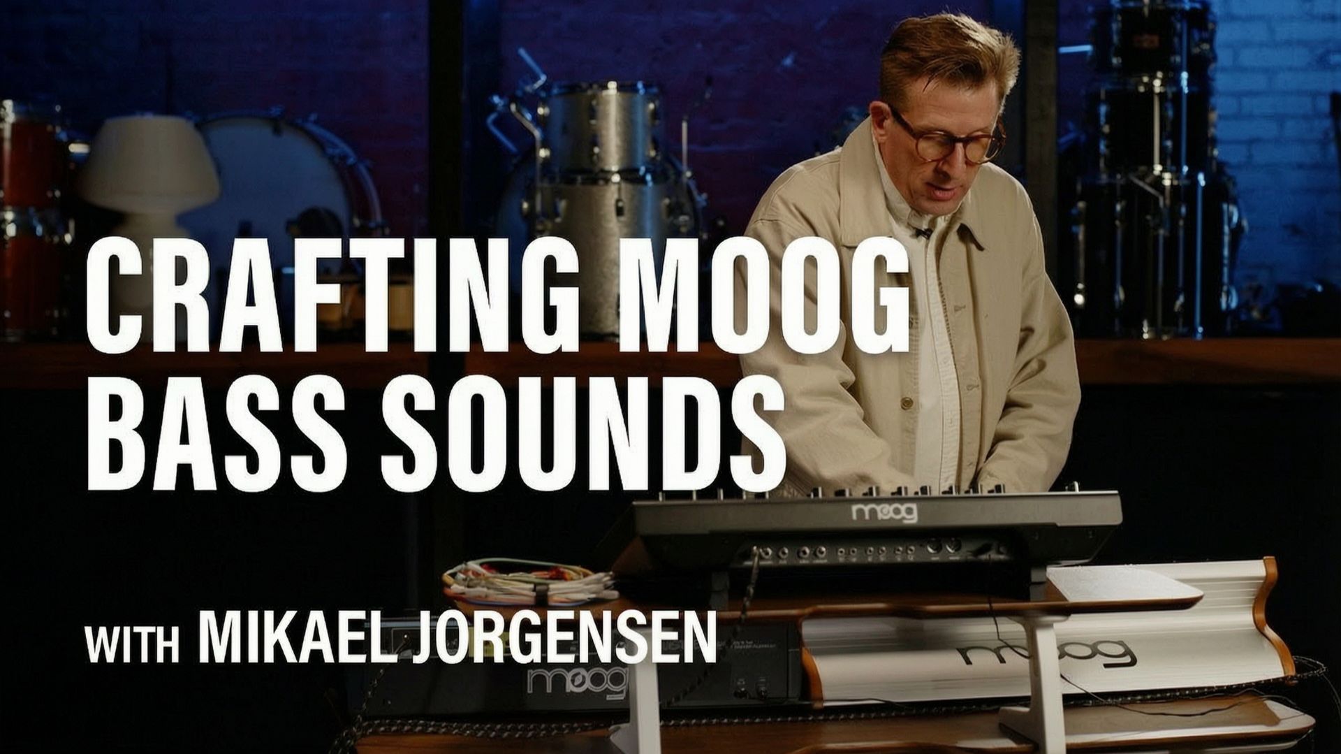Moog Synths: Programming Bass Sounds with Mikael Jorgensen