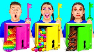 Выбери Правильный Ключ Челлендж # Съедобная Битва от Fun Teen