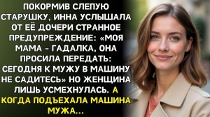 Дочь слепой гадалки сказала: «Сегодня не садитесь к мужу в машину»|Истории из жизни|Реальные истории