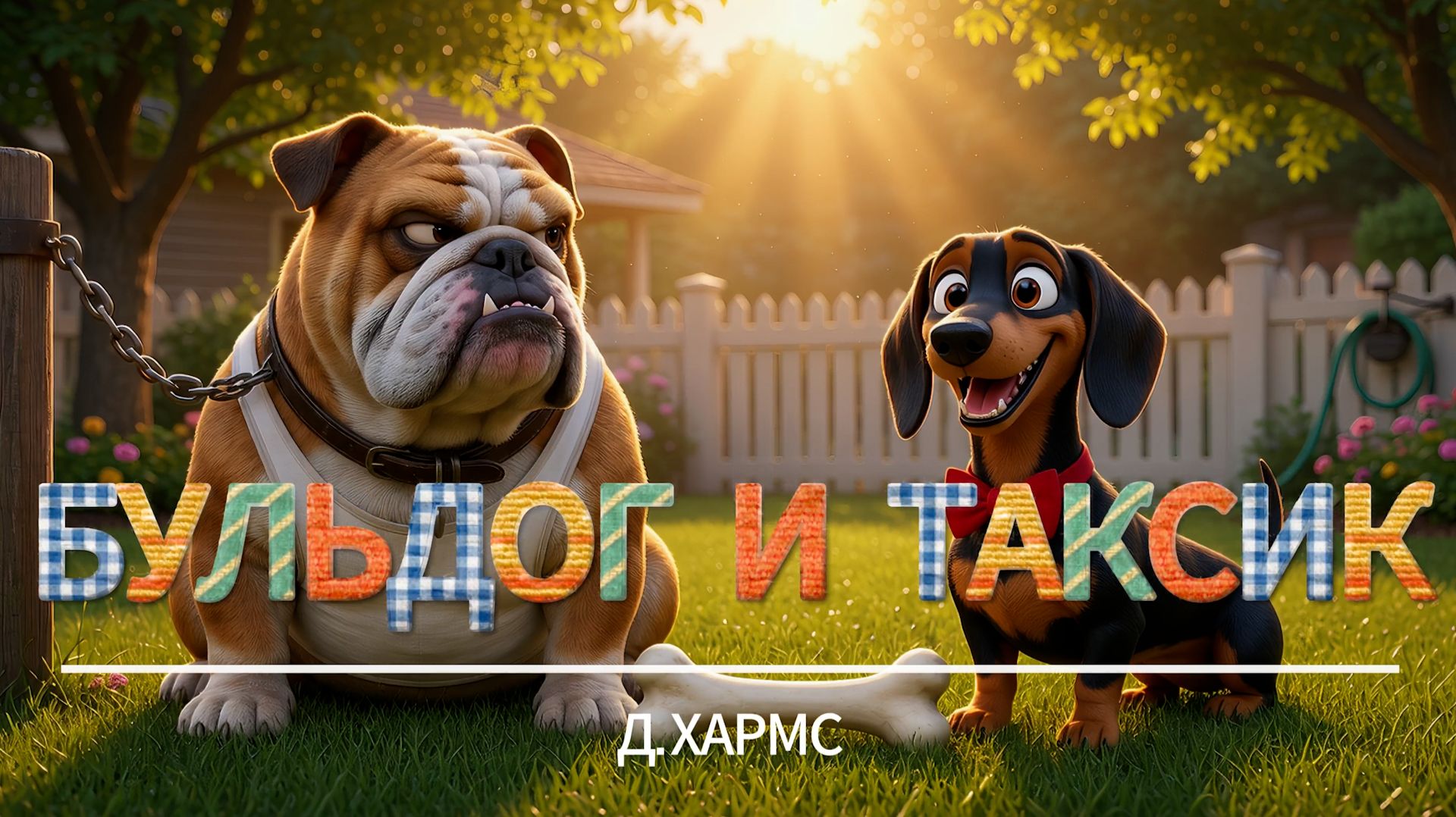 БУЛЬДОГ И ТАКСИК (Д.Хармс) смотреть онлайн