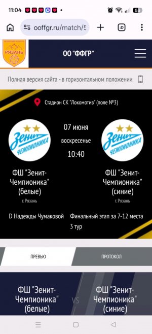зенит чемпионика (синие)-зенит чемпионика(белые)