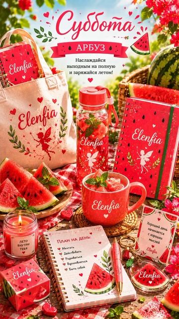 Суббота: 🍉