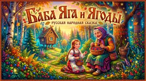 Баба Яга и ягоды - Русская народная сказка | Сказка для детей | Добрые сказки | Слушать аудиосказки