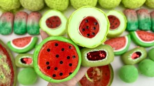 Треск глины 🍉 раздавливание мыльных коробочек со слаймом и блёстками 🍉 нарезка мыла 🍉 залипательн