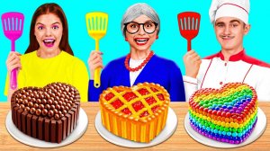 Кулинарный Челлендж# Я против Бабушки # Эпичная Битва с Едой от DaZaZa Challenge