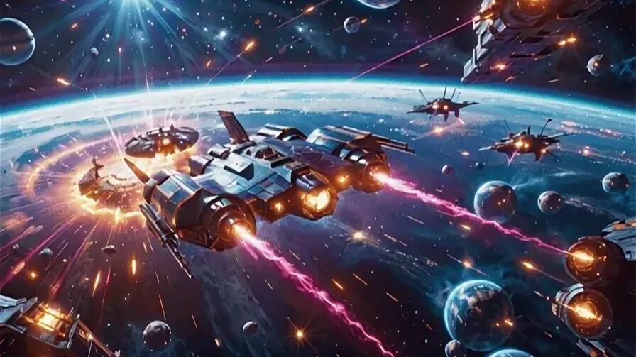 Цикл "Чужая галактика" Книга 5 Часть 2 Фантастика.Космос.Приключения.Боевик. смотреть онлайн