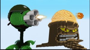 РАСТЕНИЯ ПРОТИВ ЗАМБИ В МАЙНКРАФТЕ! Minecraft vs PvZ