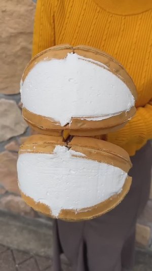 нежные вафли с кремом