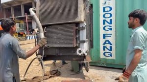 Pakistani Mechanics Assemble Giant Excavator Imported From China 😱 Full Assembly Process