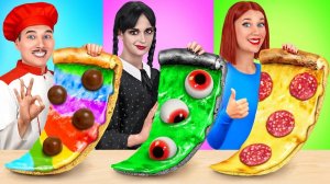 Кулинарный Челлендж# Уэнсдей Против Бабушки # Лайфхаки для Родителей от Friendly DO