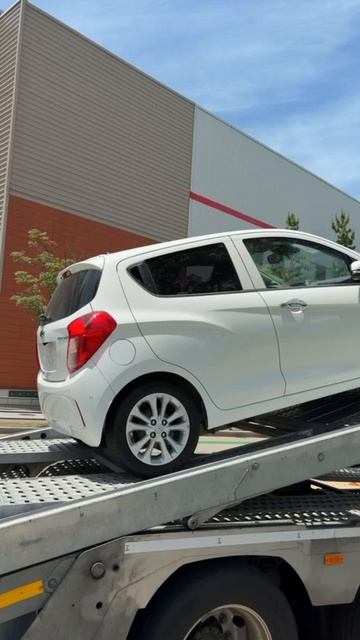 Chevrolet Spark из Южной Кореи 🇰🇷 перевозим в порт для отпавки в Россию.