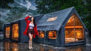 «Тропа Вкуса» Сочные свиные ребрышки на углях и ASMR дождя