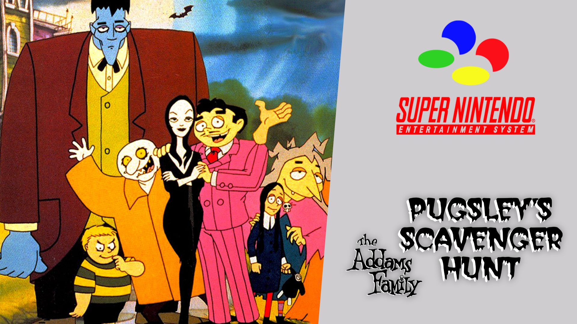 The Addams Family Pugsley's Scavenger Hunt (SNES) смотреть онлайн